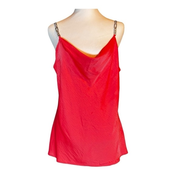 Karl Lagerfeld Embellished Cowl Neck Tank - Picture 2 of 8